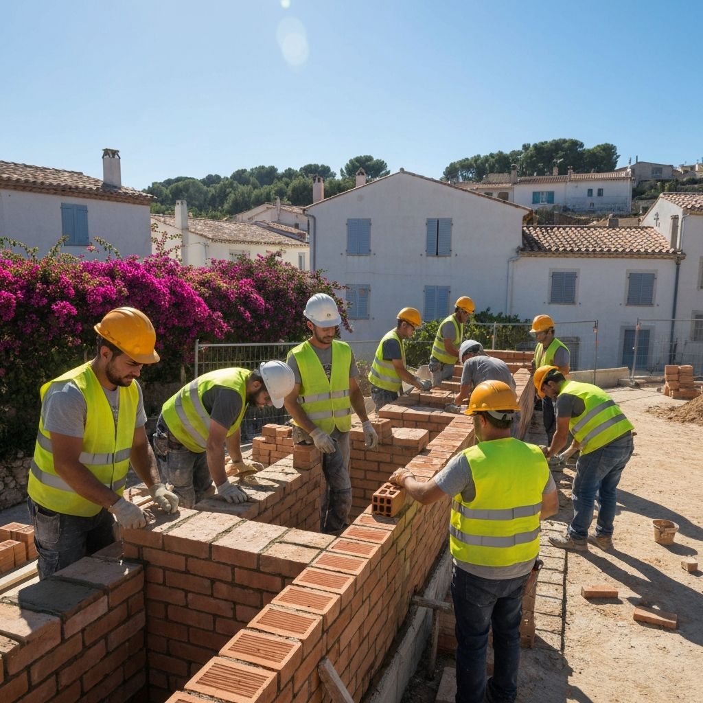 Équipe OGUZ COAST - Professionnels de la Construction et Maçonnerie